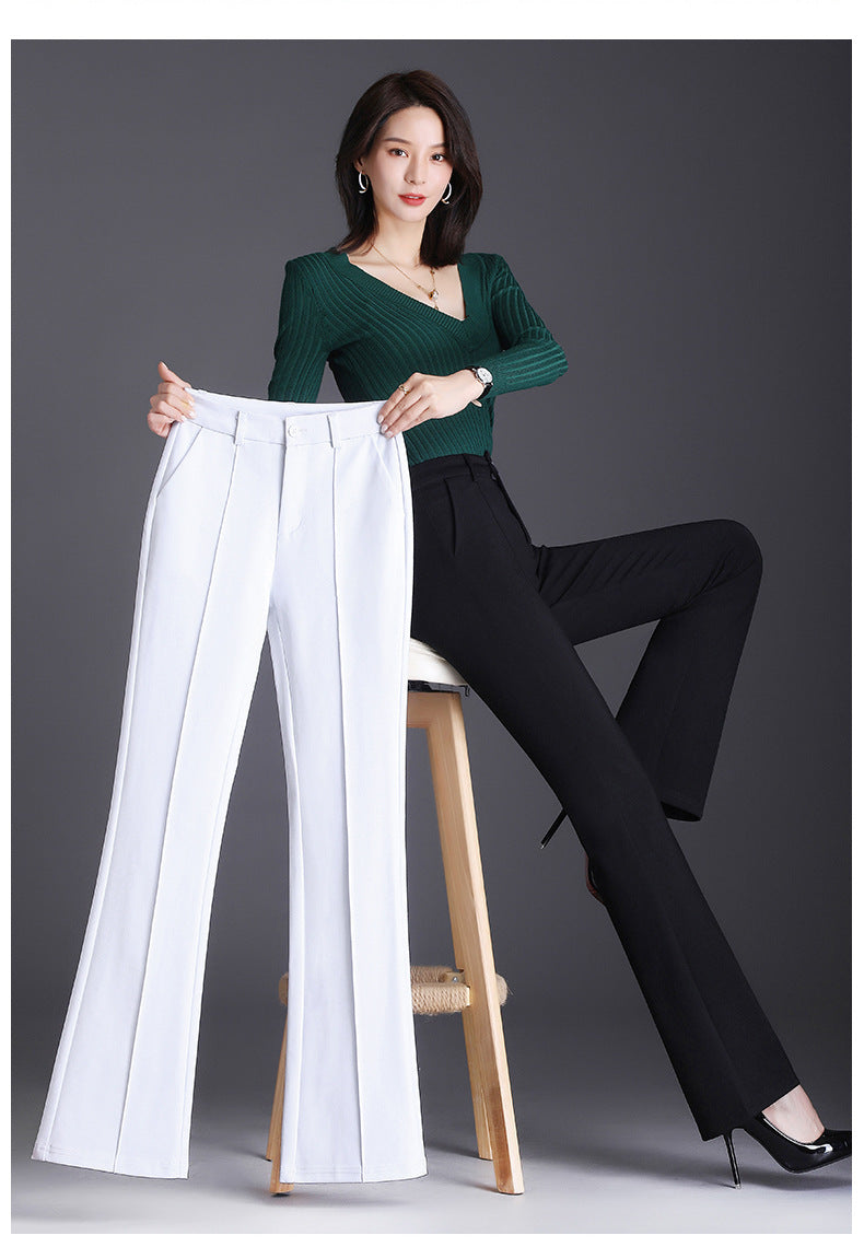 High Waist Drooping Slimming Women's Pants