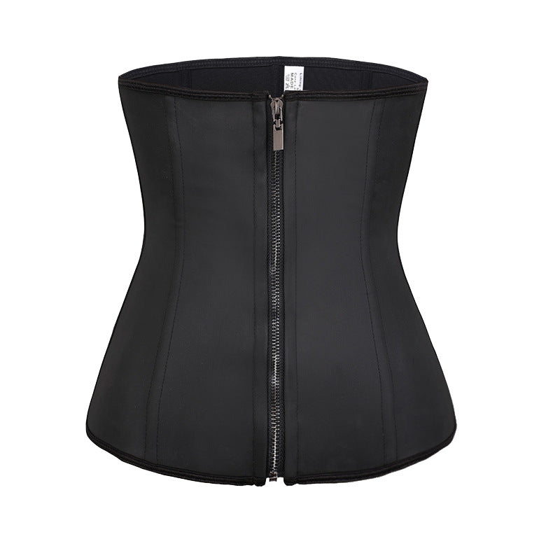 Corset Zipper Tummy Belt Sports Waist Belt