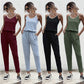 Summer New Color Matching Suspender Jumpsuit