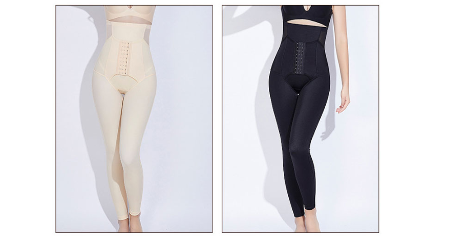 High waisted breast shaping trousers