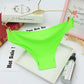 Ladies One Piece Ice Silk Seamless Panty Briefs