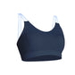 European And American New Sports Underwear Women'S Shockproof Quick-Drying Vest Amazon Contrast Color Running Fitness Yoga Beauty Back Bra