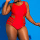 Women's plus size swimsuit