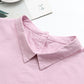 Cotton Jacquard Doll Shirt Short Sleeve Simple All-match T-shirt