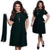 Plus size dress for women big size ladies clothing