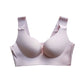 Seamless gather bra