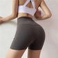 Summer new high waist ladies yoga shorts