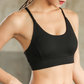 Back Mesh Triangle Push Up Sports Bra Top Fitness Racerback Bras Women Gym Sport Top Padded Yoga Bras Running Underwrar