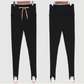 South Korea maternity new winter pregnant women foot leggings and cashmere trousers abdomen supporting feet thick spot