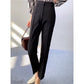 Women's Straight High Waist Slim Casual Pants