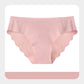 Women's One Piece Ice Silk Seamless Panties