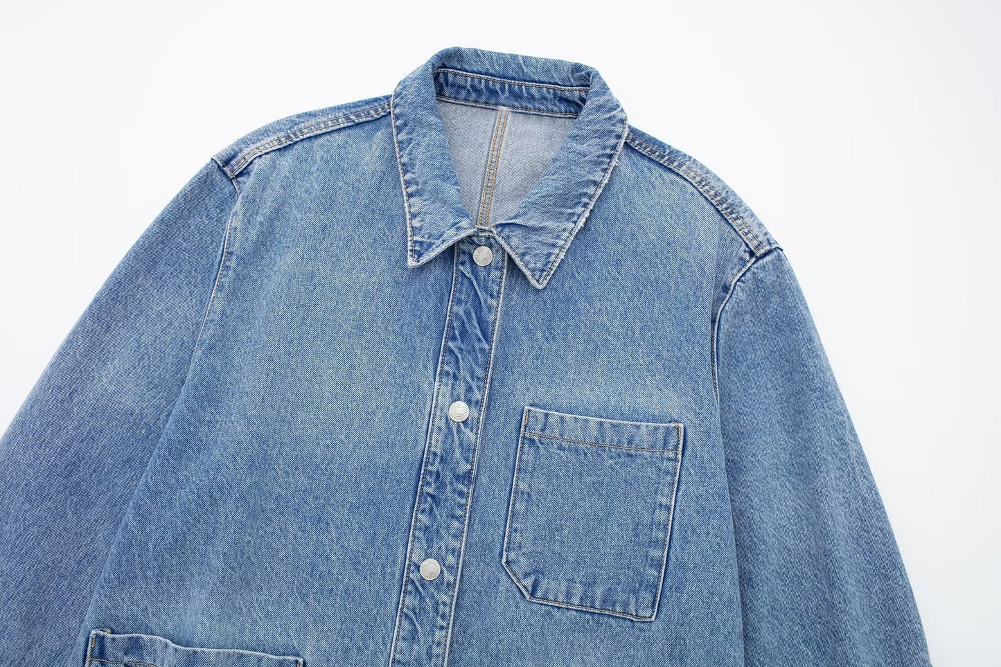 Loose Denim Jacket Coat Women's Jeans