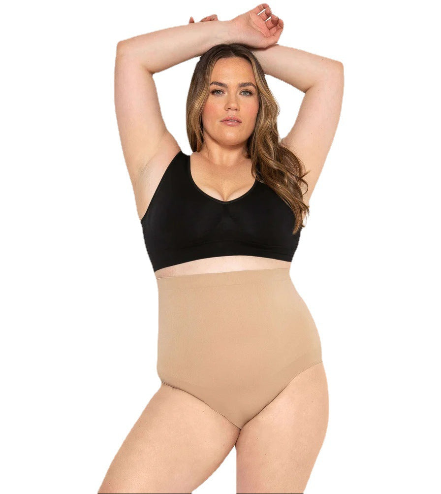 Ladies High Waist Silicone Non-Slip Dispensing Shapewear Pants