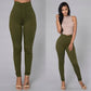 Aliexpress wish Amazon explosion Leggings thin waist stretch pencil pants tight candy colored jeans