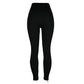 High-waisted Tight Pants Tummy Control Zipper Leggings for Women Seamless Breech with Diamond-studded Pants