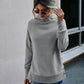 Fashion Casual Solid Color Pullover Womens Hooded Sweater