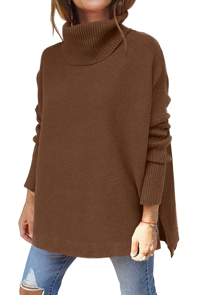 Hem Tunic Pullover Sweater Knit Top