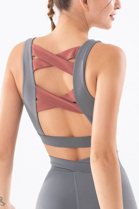 Sports bra yoga suit