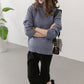 Korean winter new maternity pregnant women sweater size loose turtleneck sweaters backing