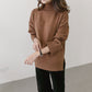 Korean winter new maternity pregnant women sweater size loose turtleneck sweaters backing