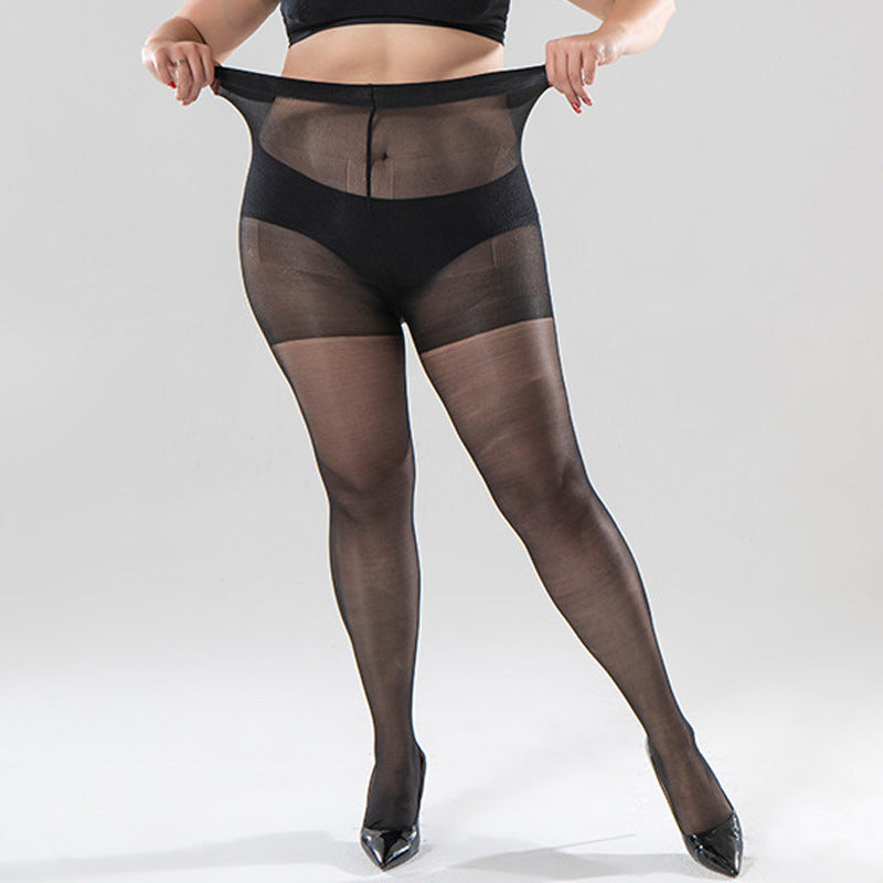 High Elasticity And Durable Rose Jacquard Tights