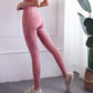 Mesh stitching hip yoga pants