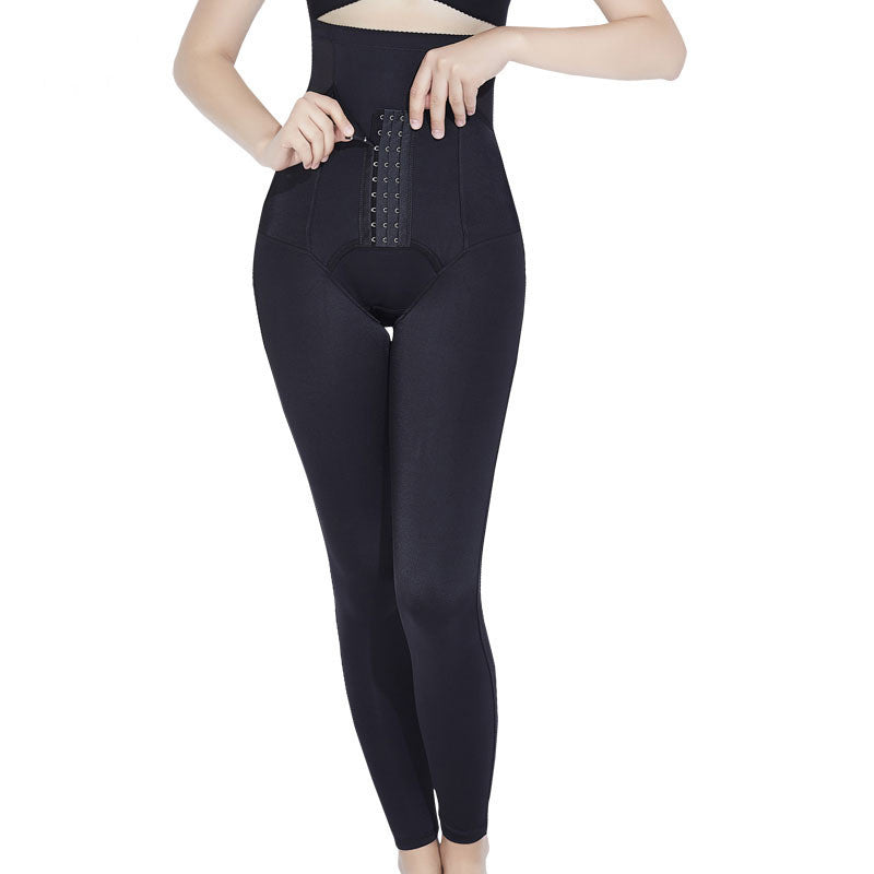 High waisted breast shaping trousers