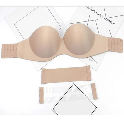 Strapless invisible bra