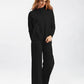 Knitted Sweater Two-piece Loose Casual Wide Leg Pants