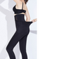 High waisted breast shaping trousers