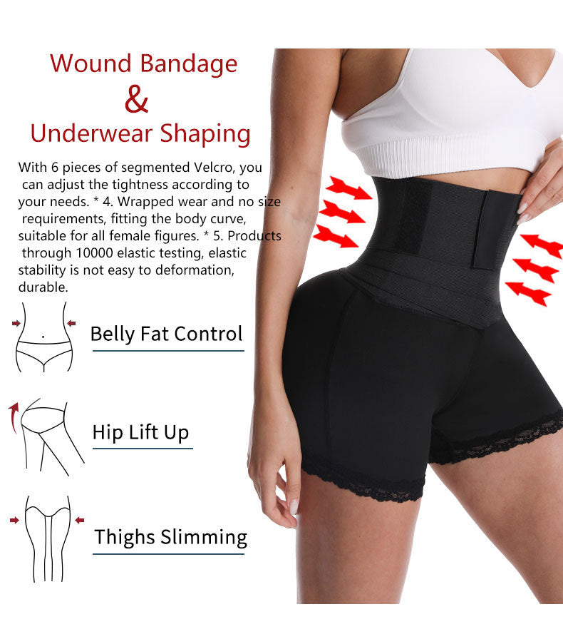 Fitness Tummy Control Panties Women High Waist Seamless Shapewear Body Shaper