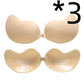 Invisible Push Up Bra Backless Strapless Bra Seamless Front Closure Bralette Underwear