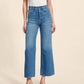 Spring New Versatile Loose High Waist Straight Retro Women's Jeans