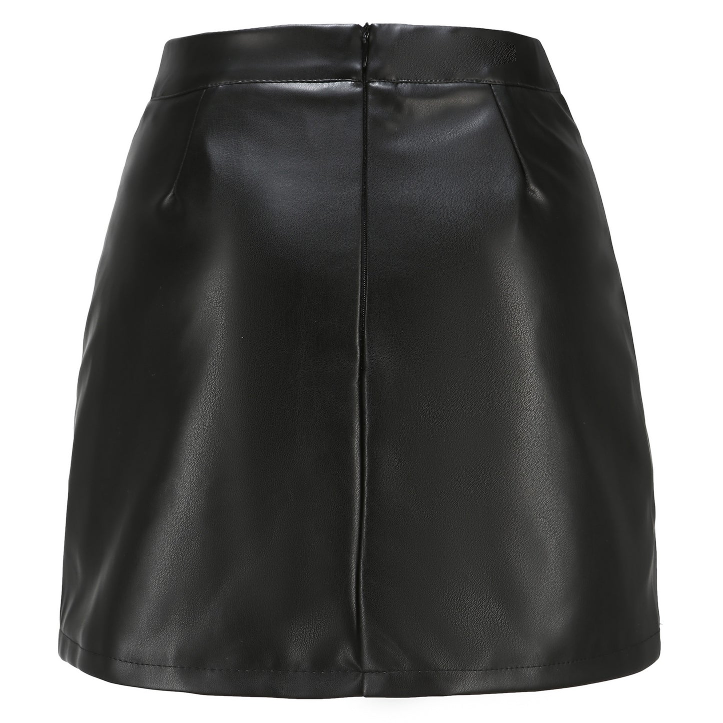 Women's Stretch Stretch Leather Skirt