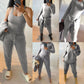 Fashion Sports Jogging Solid Color Casual Pants