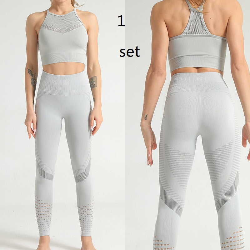 Quick-drying Breathable High-waist Mesh Tight Yoga Pants