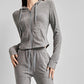 Hoodie Coat High Waisted Lady