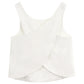 Linen Vest Versatile Back Cross Slimming Top