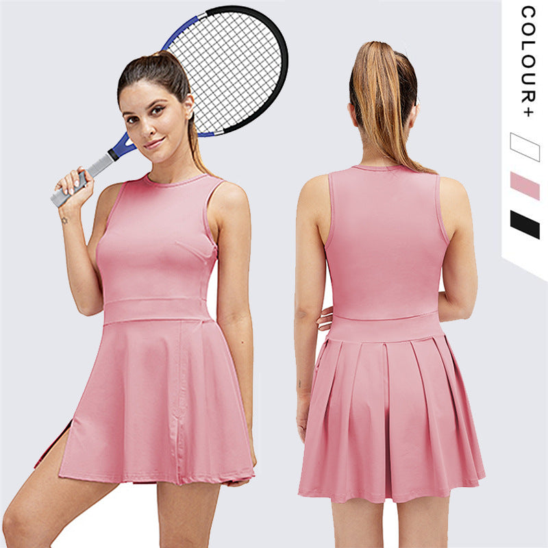 Yoga Tennis Elastic Quick Dry Golf Sports Skirt