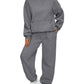 Women's Two-piece Casual Hoodie Sportswear Trousers Suit