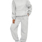 Women's Two-piece Casual Hoodie Sportswear Trousers Suit