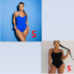 Sling Backless Tether Plus Size Solid Color Triangle One-piece Swimsuit