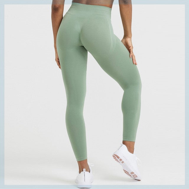 Seamless Leggings Women Scrunch Butt Legging Work