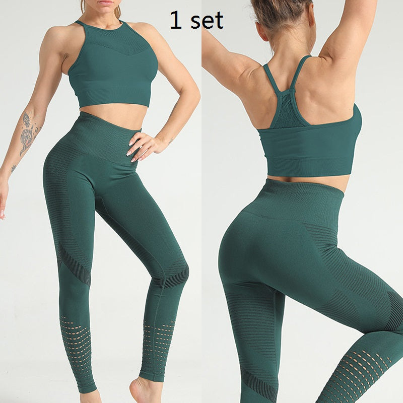 Quick-drying Breathable High-waist Mesh Tight Yoga Pants