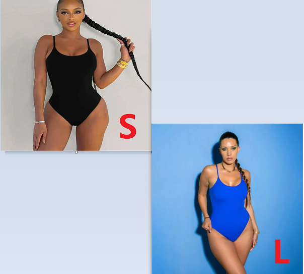 Sling Backless Tether Plus Size Solid Color Triangle One-piece Swimsuit