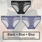 Women's Polyester Seamless Panty Three Piece Set