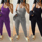 Fashion Sports Jogging Solid Color Casual Pants