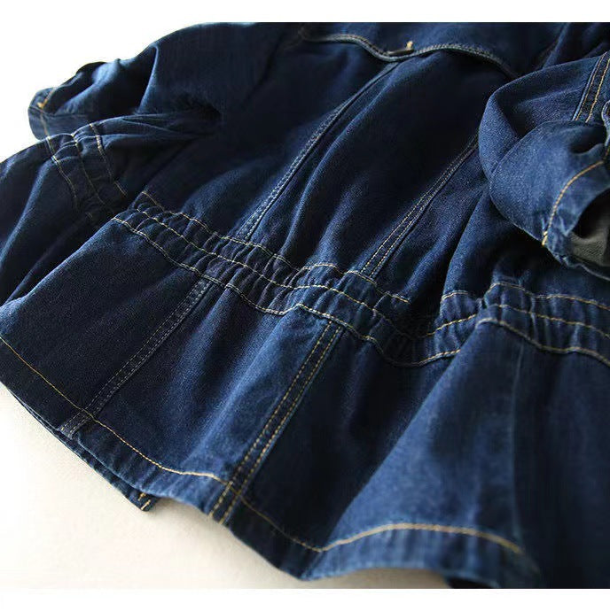 Women's Fashion Loose Casual Denim Coat