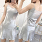 Women Sleepwear Nightgown Satin Silk Robes Sleep Dress Skirt