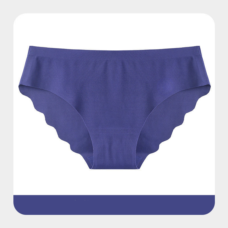 Women's One Piece Ice Silk Seamless Panties